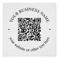 Your Uploaded QR code Plus Editable Circular Text