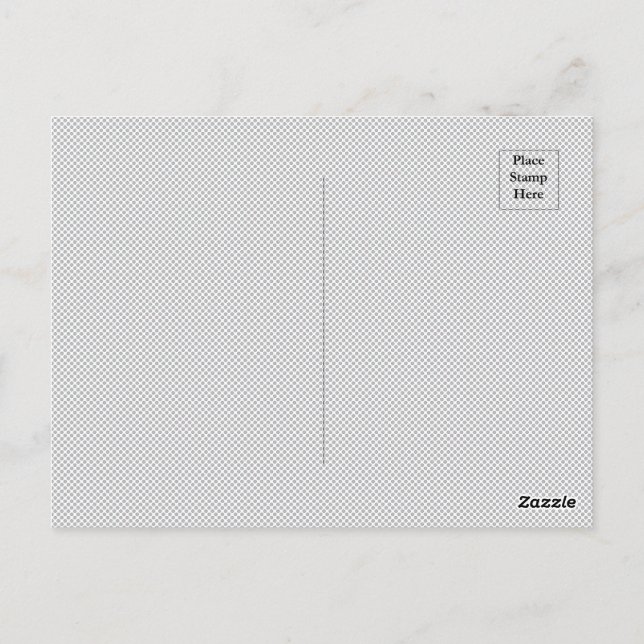 Your Vacation in Your Pocket Postcard (Back)