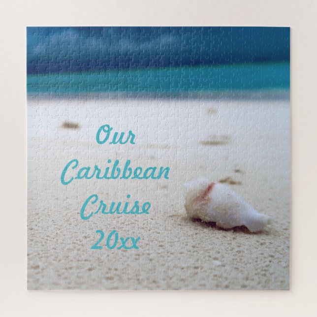 Your Vacation Personalized Photo Jigsaw Puzzle (Vertical)