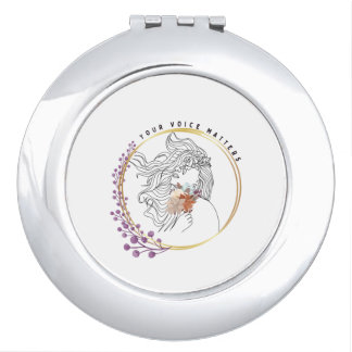 Your Voice Matters Compact Mirror
