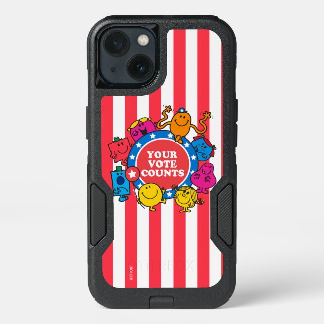 Your Vote Counts! 2 Otterbox iPhone Case (Back)