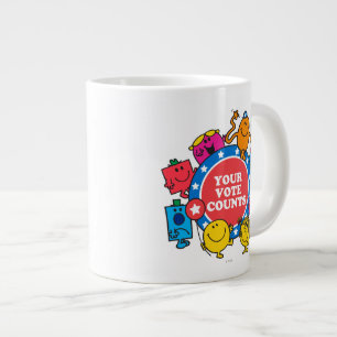 Your Vote Counts! Large Coffee Mug