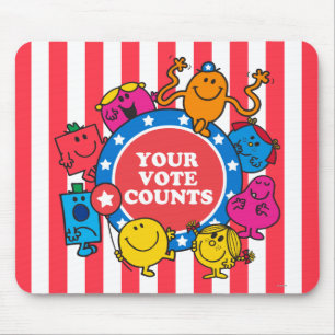 Your Vote Counts! Mouse Pad