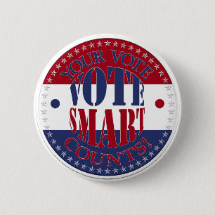 Your Vote Counts Vote Smart Button