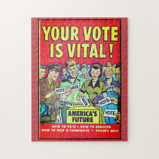 Your Vote Is Vital! Jigsaw Puzzle
