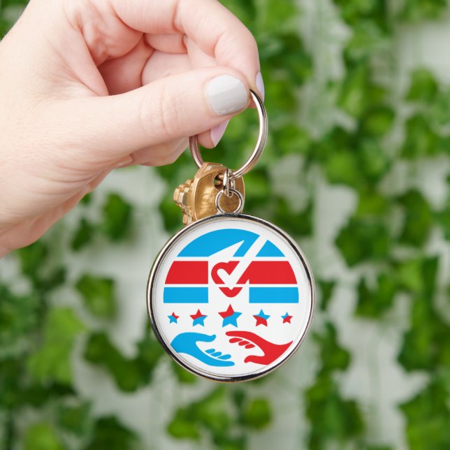 Your vote is your voice keychain (Hand)