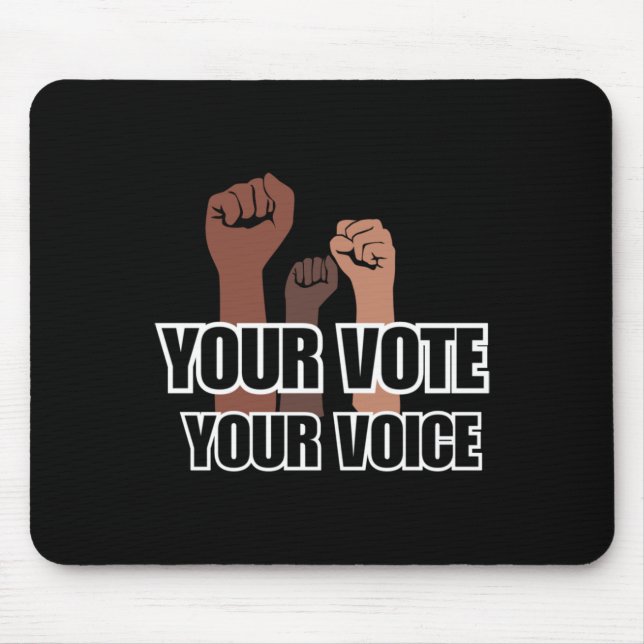 Your Vote  Mouse Pad (Front)