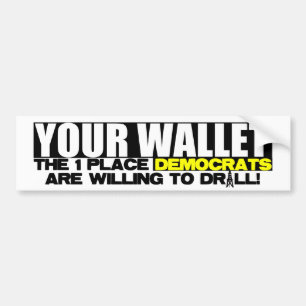 Your Wallet Bumper Sticker