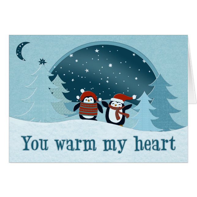 Your Warm My Heart Penguins (Front Horizontal)