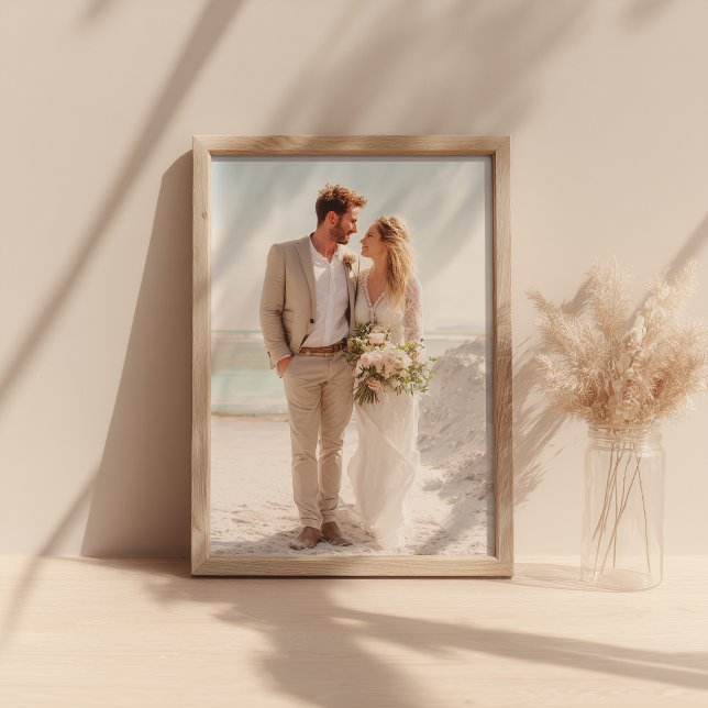 Your Wedding 5x7 Photo Print (Beach Wedding 5x7 Photo Print)