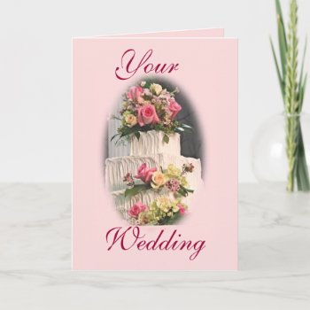 Your Wedding-customize Card by MakaraPhotos at Zazzle