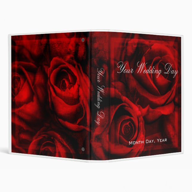 Your Wedding Day 3 Ring Binder (Background)