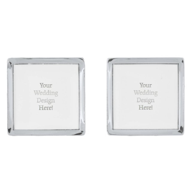 Your Wedding Design Cufflinks (Front)