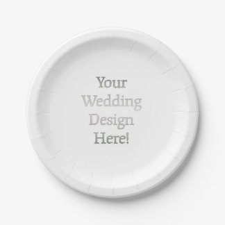 Your Wedding Design Paper Plates