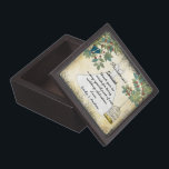 Your Wedding or Engagement Photo Anniversary Gift Jewelry Box<br><div class="desc">Bridesmaid Wood Keepsake Custom Designer Personalized Jewelry Box or Memory Box Elegant</div>