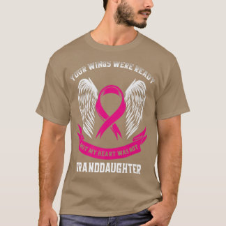 Your Wings Were Ready Breast Cancer Awareness Gran T-Shirt