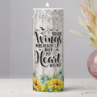  Your Wings Were Ready, Memorial Candle