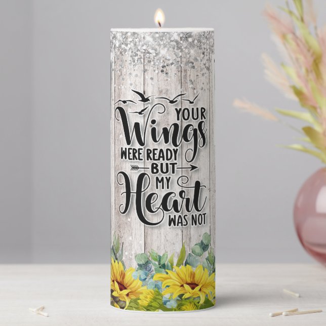  Your Wings Were Ready, Memorial Candle (In Situ)
