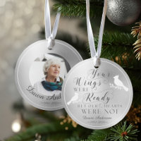 Your Wings Were Ready Silver Memorial Cardinal