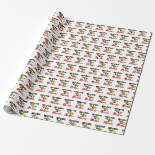 Your Wish is My Command Aladdin Lamp Design Wrapping Paper