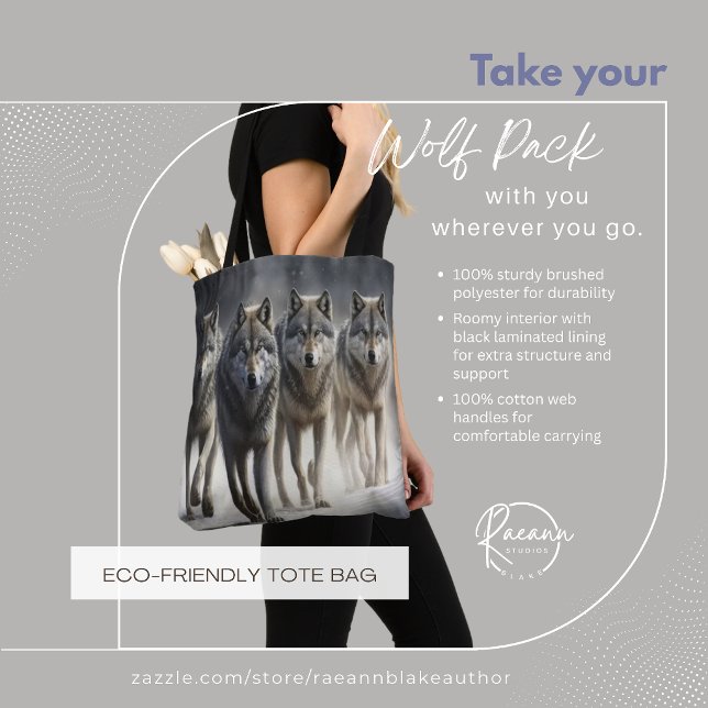 Your Wolf Pack Tote Bag (Creator Uploaded)