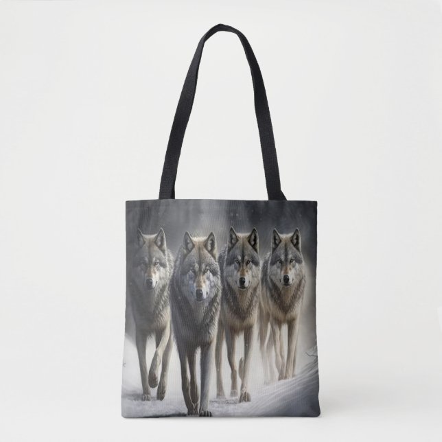 Your Wolf Pack Tote Bag (Front)