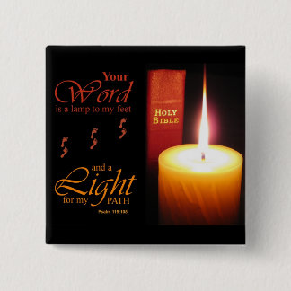 "Your Word is a Lamp to my Feet" Button