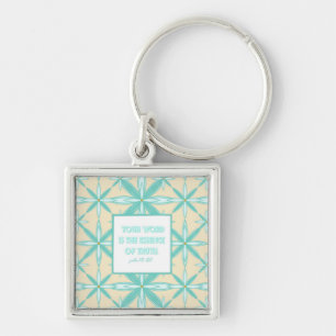 Your Word Is The Essence of Truth Ps 119:160 Keychain