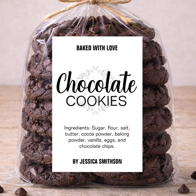 Your wording Cookies (or other word) label CK011tr (Creator Uploaded)