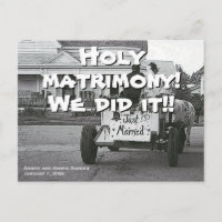 Your Words and Photo Funny Elopement