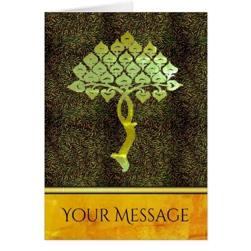 Your Words on Gold Mystical Tree