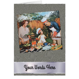 Your Words on Op Art Happy Family Picnic