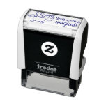 Your Work Is Magical Teacher Stamp Unicorn! at Zazzle