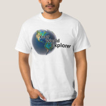 Your World Explorer Male T-Shirt