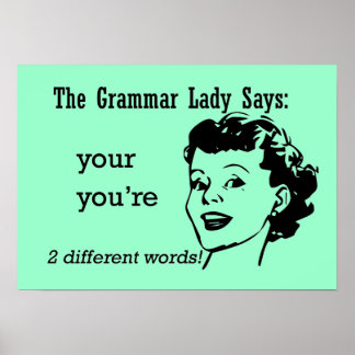 Your, You're Poster