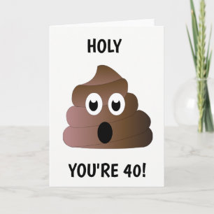 YOU'RE 40 CARD