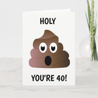 YOU'RE 40 CARD