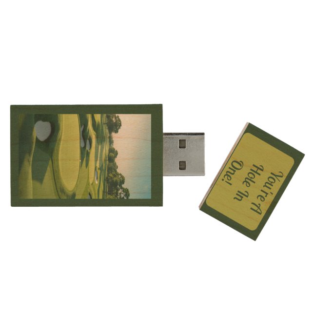 You're A Hole In One! 2025 Wood Flash Drive (Opened)
