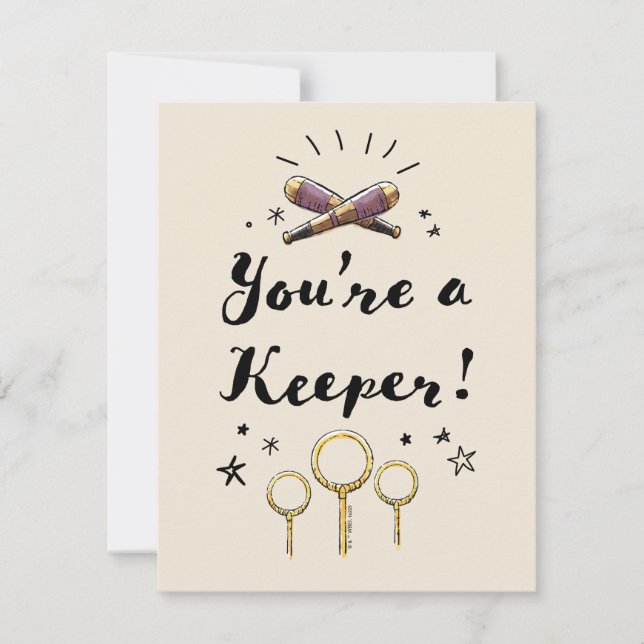 You're A Keeper Note Card (Front)