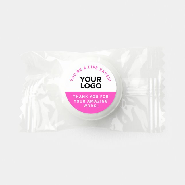 You're a Life Saver Custom Employee Appreciation Life Saver® Mints (Front)