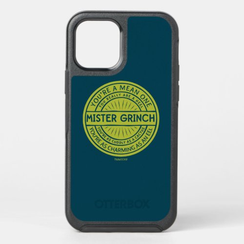 Youre a Mean One Mister Grinch Quote OtterBox Symmetry iPhone 12 Pro Case