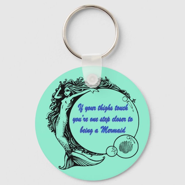 You're a Mermaid Keychain (Front)