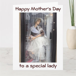 YOU'RE A MODEL FOR US ALL=HAPPY "MOTHER'S DAY" CARD