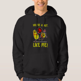 You're A Nut Just Like Me Edible Plant Seed Peanut Hoodie