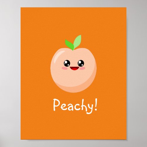 Youre a peach poster