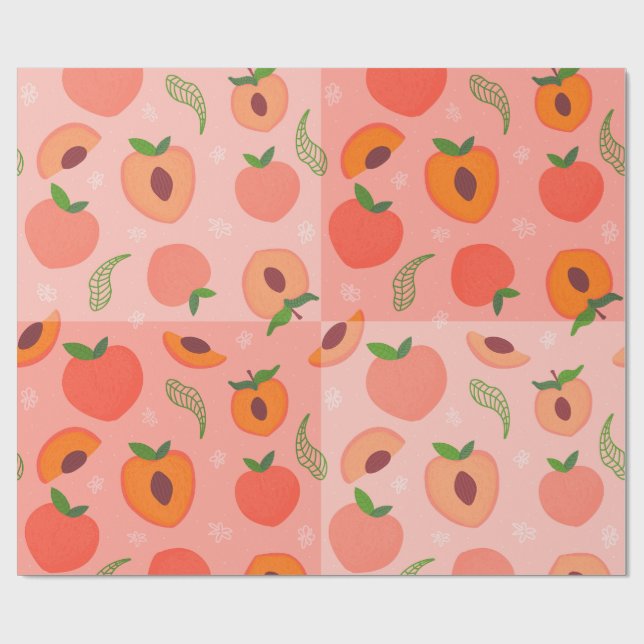 You're A Peach  Wrapping Paper (Flat)