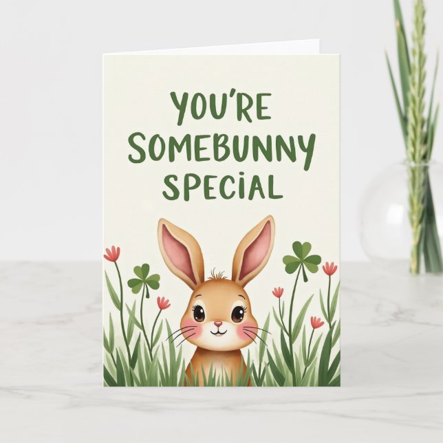 Youre A Special Rabbit Card (Front)