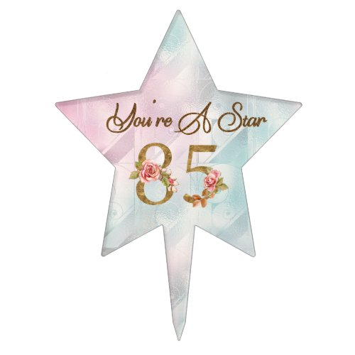 Youre A Star 85th Birthday Cake Topper