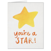 You're A Star Big Card (Front)