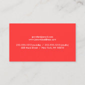 YOU'RE A STAR Business Card (Back)